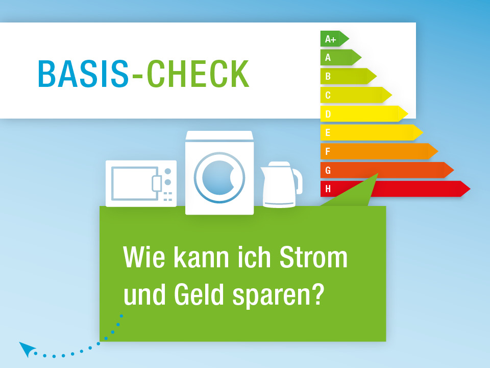 Basis-Check Energieagentur – Wie kann ich Strom und Geld sparen?